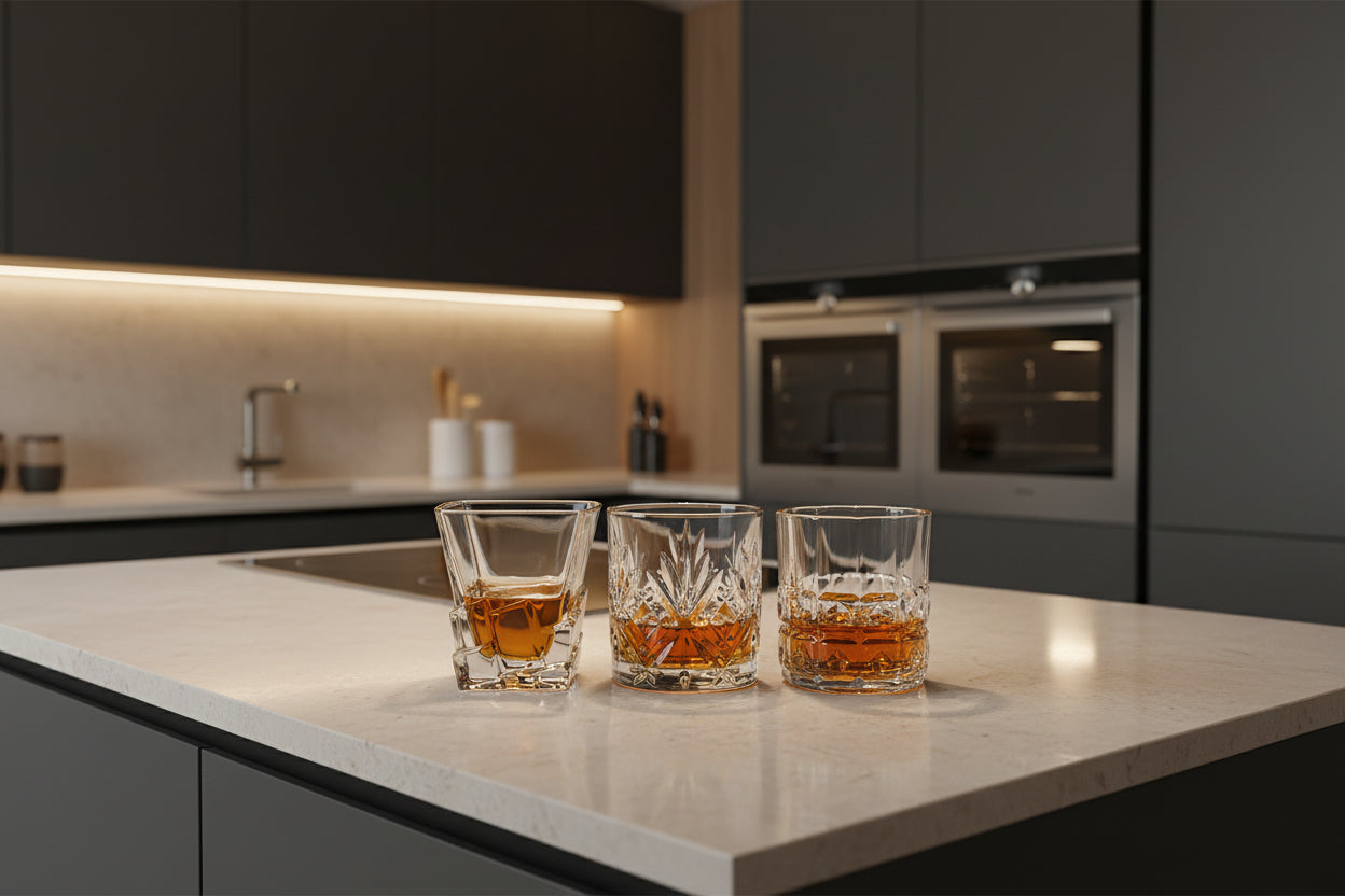 Heavy Glass for Whiskey, Beer and Drinks
