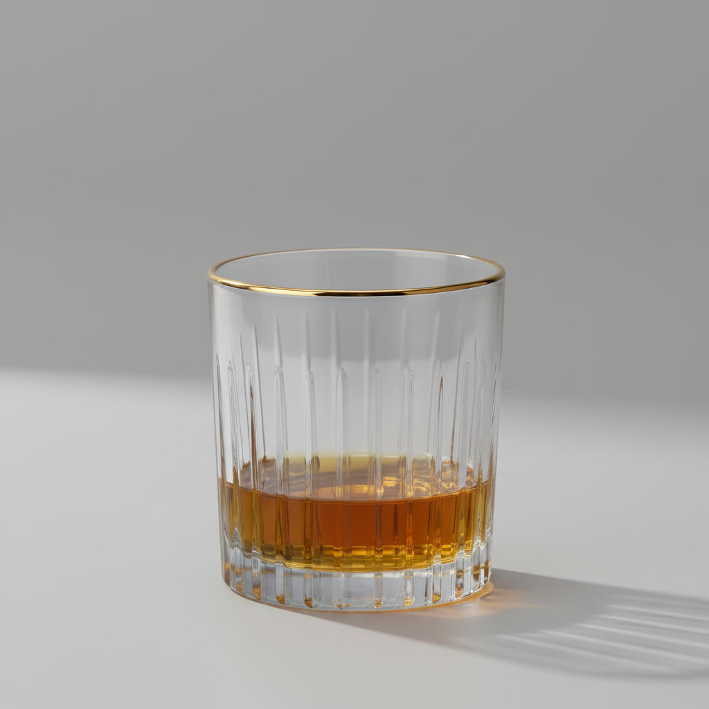 Heavy Glass for Whiskey, Beer and Drinks