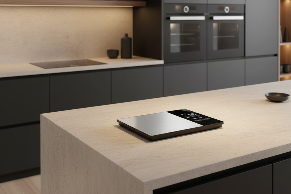 Stainless Steel Electronic Kitchen Scale with Bluetooth