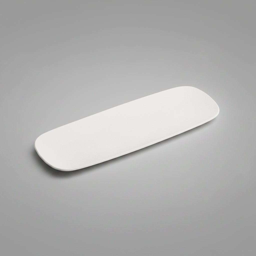 Frosted Matte Finish Ceramic Rectangular Dish